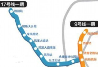 成都地铁17号线规划图1