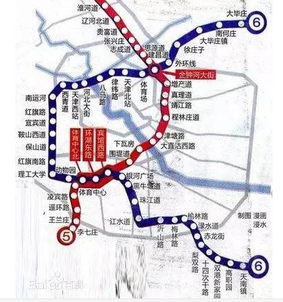 天津地铁6号线一期年底试运行1