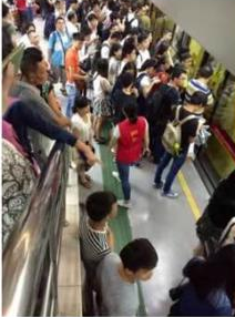 2016年8月3日广州地铁一号线故障最新消息1