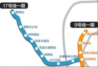 成都17号线地铁线路图1