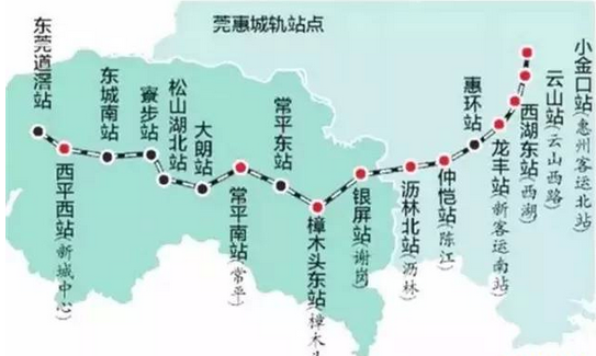 莞惠城轨惠州段开通时间-火车票资讯-客运站
