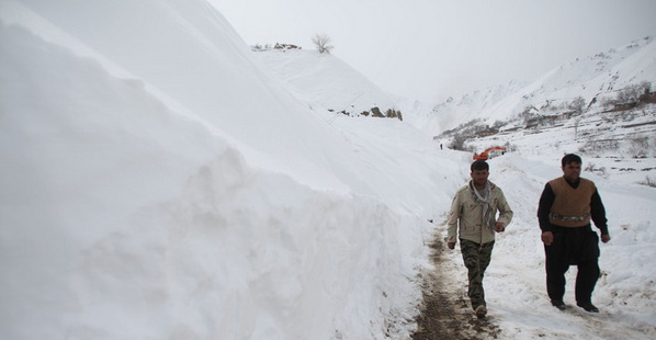 阿富汗大雪天气1